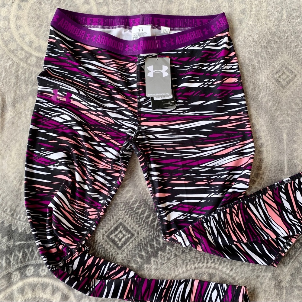Under Armour Girls Heatgear Printed Leggings